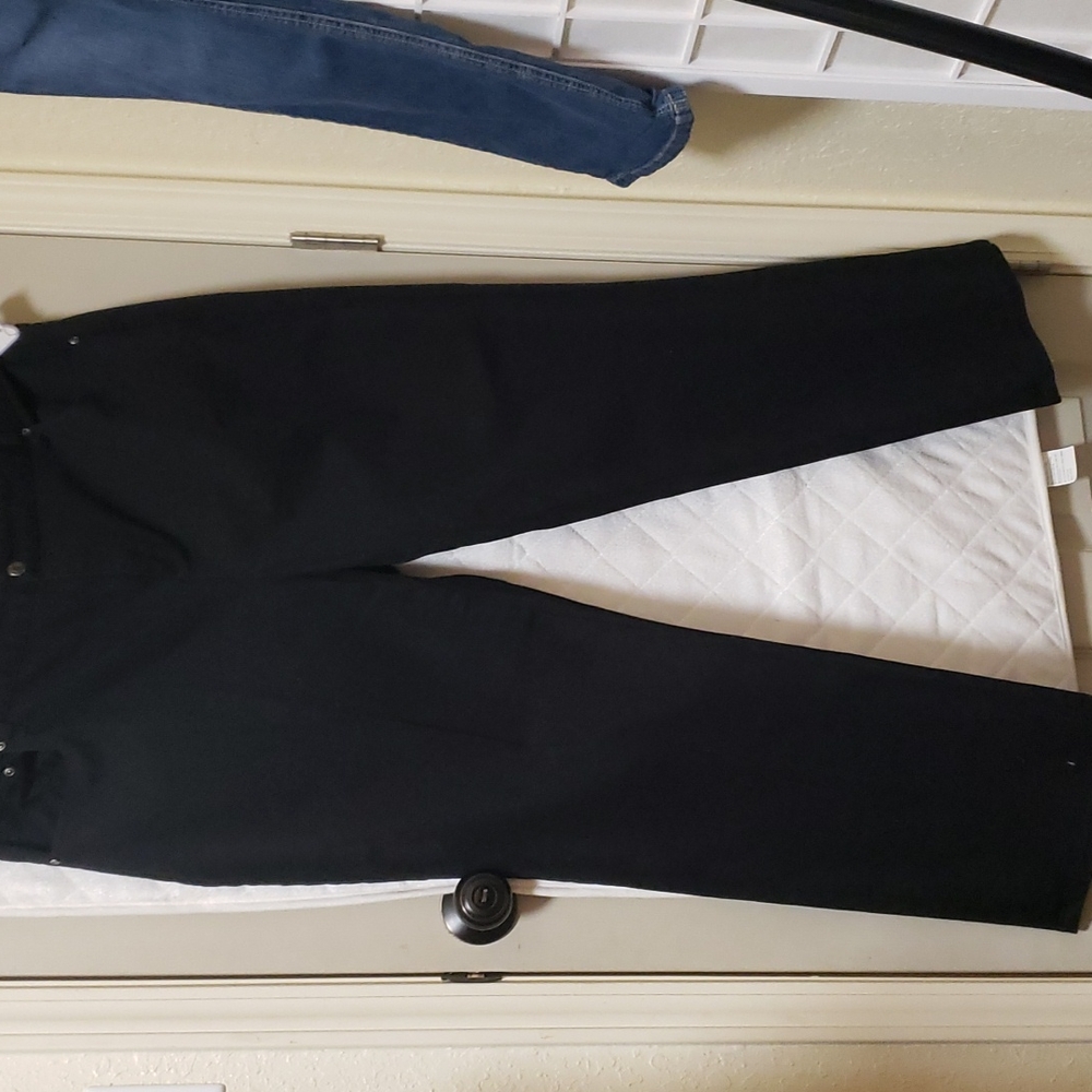 CJ Banks Tall plus-size womens black jeans 20W